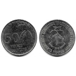 (63) República de Guinea. 1994. 50 Francs (SC)
