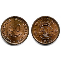 (8) Guinea-Bissau. 1952. 50 Centavos (SC)