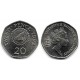 (44) Guernsey. 1992. 20 Pence (SC)