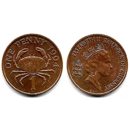 (40a) Guernsey. 1994. 1 Penny (SC-)
