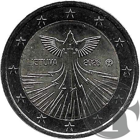 Lituania. 2026. 2 Euro (SC) Indepencia Energética