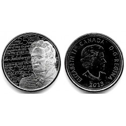 Canadá. 2013. 25 Cents (SC)