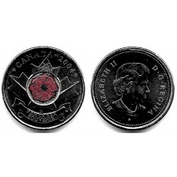 (510a) Canadá. 2004. 25 Cents (SC)