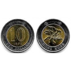 (70) Hong Kong. 1995. 10 Dollars (SC)