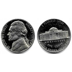 (A192) Estados Unidos de América. 1976(S). 5 Cents (Proof)