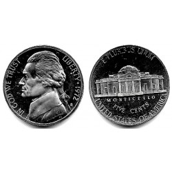 (A192) Estados Unidos de América. 1972(S). 5 Cents (Proof)