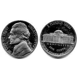 (A192) Estados Unidos de América. 1977(S). 5 Cents (Proof)