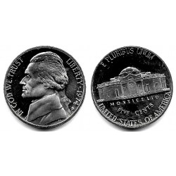 (A192) Estados Unidos de América. 1974(S). 5 Cents (Proof)