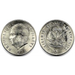 (120) Haití. 1975. 10 Centimes (SC)