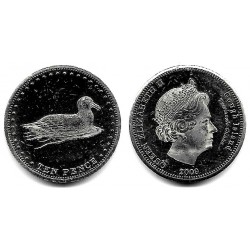 Islas Gough. 2009. 10 Pence (EBC+)