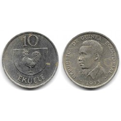 (34) Guinea Ecuatorial. 1975. 10 Ekuele (MBC)