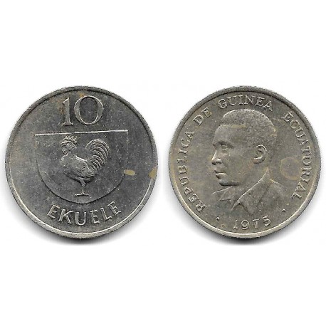 (34) Guinea Ecuatorial. 1975. 10 Ekuele (MBC)
