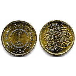 (31) Guyana. 1989. 1 Cent (SC-)