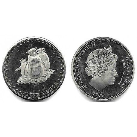 Islas Gough. 2009. 5 Pence (SC)