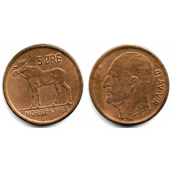 (405) Noruega. 1966. 5 Ore (MBC)