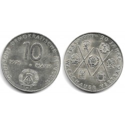 (58) Alemania Democrática. 1975(A). 10 Mark (EBC)