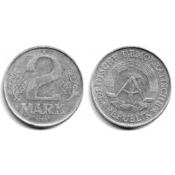 (48) Alemania Democrática. 1975(A). 2 Mark (MBC)