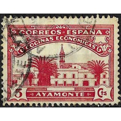 Viñeta. Cocinas Económicas. Ayamonte. 5 Céntimos (Usado)