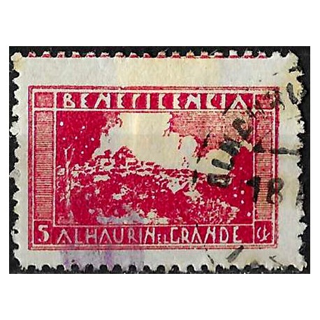 Viñeta. Beneficencia. Alhaurin el Grande. 5 Céntimos (Usado)