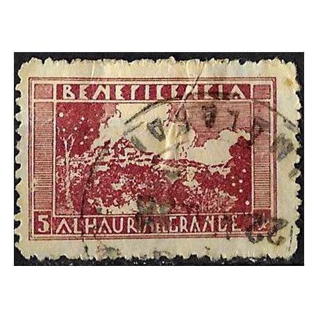 Viñeta. Beneficencia. Alhaurin el Grande. 5 Céntimos (Usado)