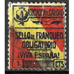 Viñeta. Asociación de Caridad. 1 Céntimo (Usado)