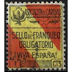 Viñeta. Asociación de Caridad. 1 Céntimo (Usado)