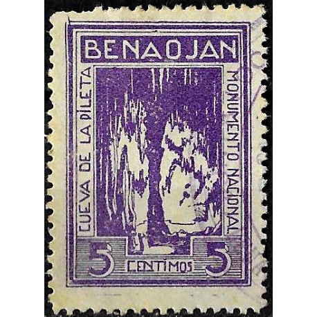 Viñeta. Benaojan. 5 Céntimos (Usado)