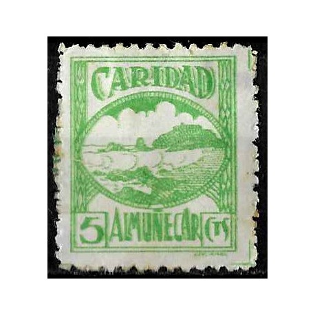 Viñeta. Almuñecar. Caridad. 5 Céntimos (Usado)