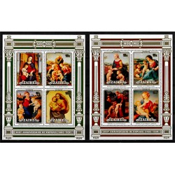 Zaire. 1983. Hojas Conmemorativas (Nuevo) 500 Aniv. Nacimiendo de Raphael
