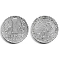 (13) Alemania Democrática. 1956(A). 1 Mark (BC)