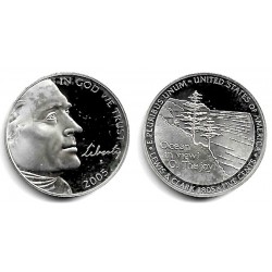 (369) Estados Unidos de América. 2005(S). 5 Cents (Proof)
