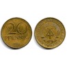 (11) Alemania Democrática. 1984(A). 20 Pfennig (BC+)
