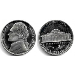 (A192) Estados Unidos de América. 2000(S). 5 Cents (Proof)