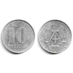(10) Alemania Democrática. 1978(A). 10 Pfennig (MBC)