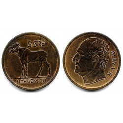 (405) Noruega. 1971. 5 Ore (MBC)