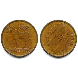 (405) Noruega. 1970. 5 Ore (MBC)