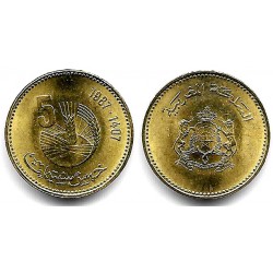 (Y83) Marruecos. 1987. 5 Santimat (SC)
