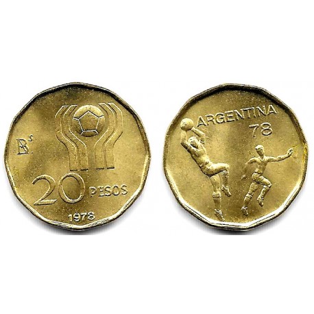 (75) Argentina. 1978. 20 Pesos (EBC+)