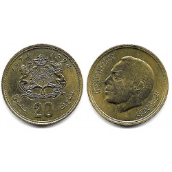 (Y61) Marruecos. 1974. 20 Santimat (SC)