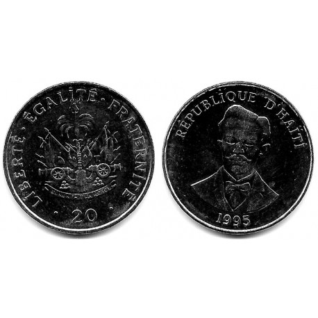 (152a) Haití. 1995. 20 Centimes (SC)