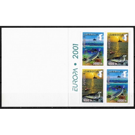 Azerbaiyán. 2001. Carnet Europa (Nuevo)