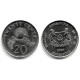 (101) Singapur. 2009. 20 Cents (SC-)
