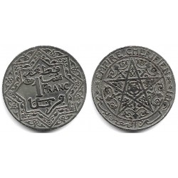 (Y36.1) Marruecos. 1921. 1 Franc (MBC)