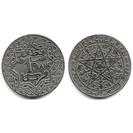 (Y36.1) Marruecos. 1921. 1 Franc (MBC)