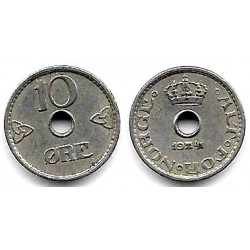(383) Noruega. 1941. 10 Ore (MBC)
