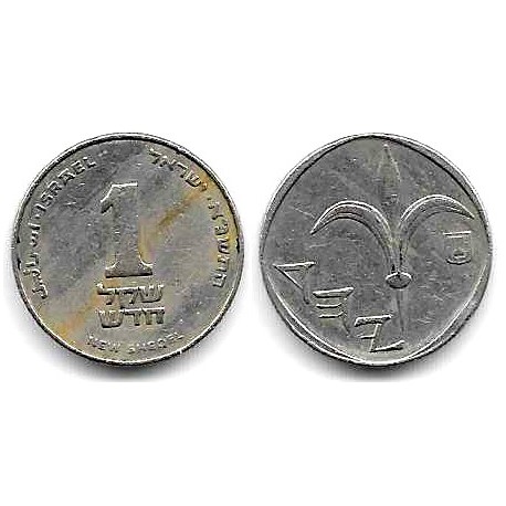 (160) Israel. 1991. 1 New Sheqel (MBC)