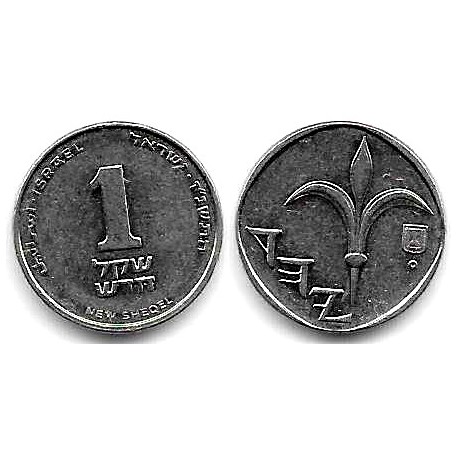 (160a) Israel. 1996. 1 New Sheqel (MBC)