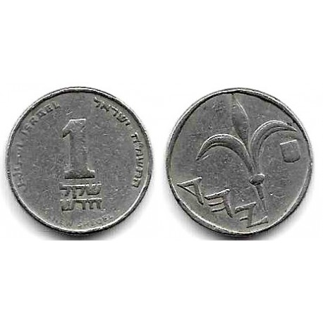 (160) Israel. 1988. 1 New Sheqel (MBC)