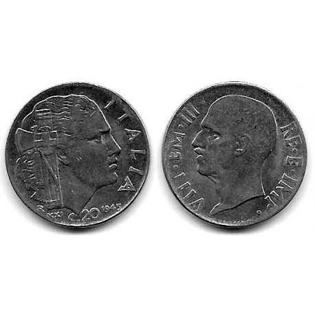 (75b) Italia. 1943. 20 Centesimi (EBC)