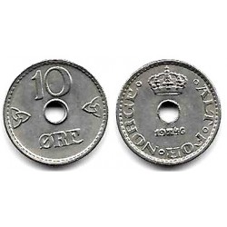 (383) Noruega. 1946. 10 Ore (MBC+)